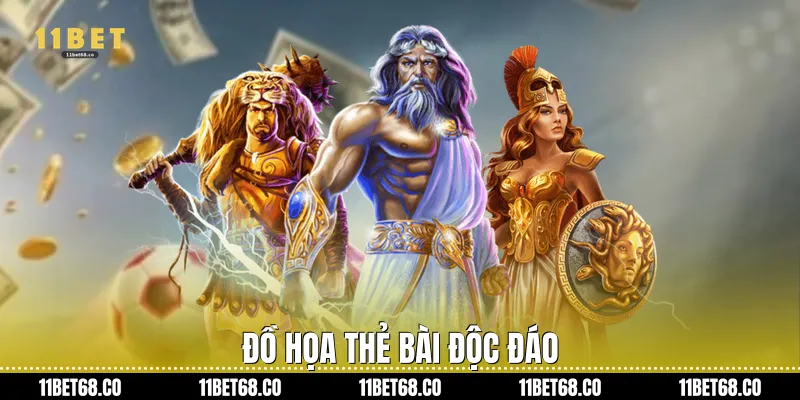 Đồ họa thẻ bài độc đáo