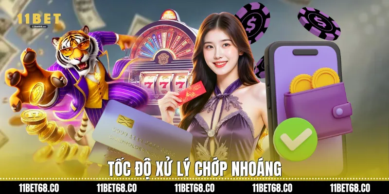 Tốc độ xử lý chớp nhoáng