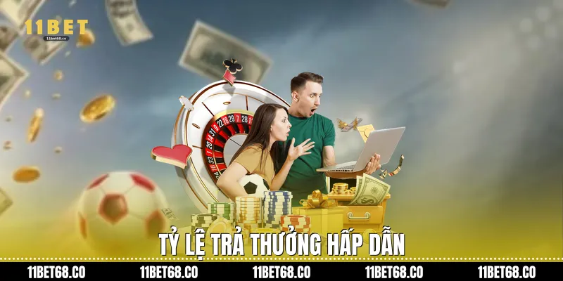 Tỷ lệ trả thưởng hấp dẫn